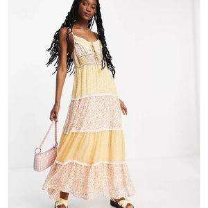 ASOS DESIGN Tiered Cami Maxi Dress